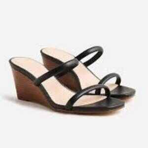 J. Crew wedge heel sandals